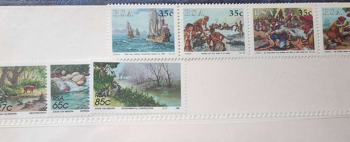 Stamps -SOUTH AFRICA 1992 Full complete YEAR PACK- stamps and M/Sheets-super Amazing bargain