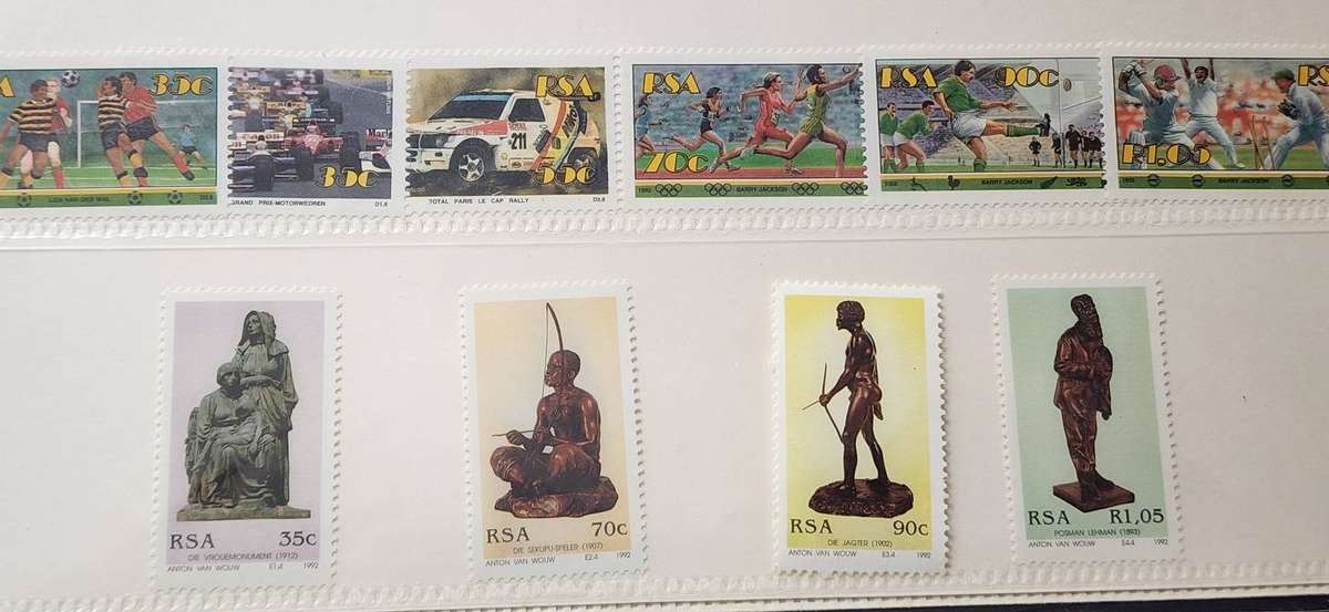 Stamps -SOUTH AFRICA 1992 Full complete YEAR PACK- stamps and M/Sheets-super Amazing bargain