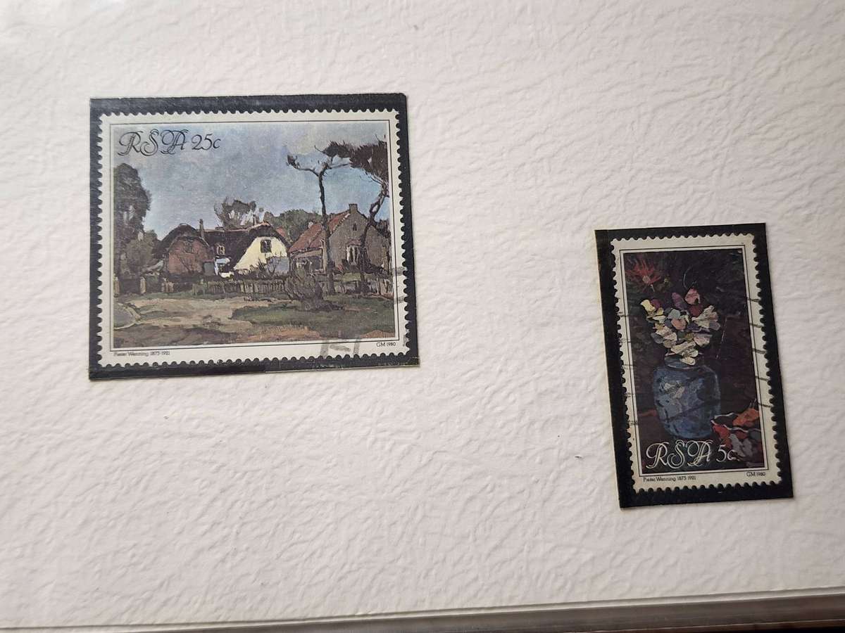 South Africa -Booklet with good used complete sets of commems,  89 stamps in lot!  WOW