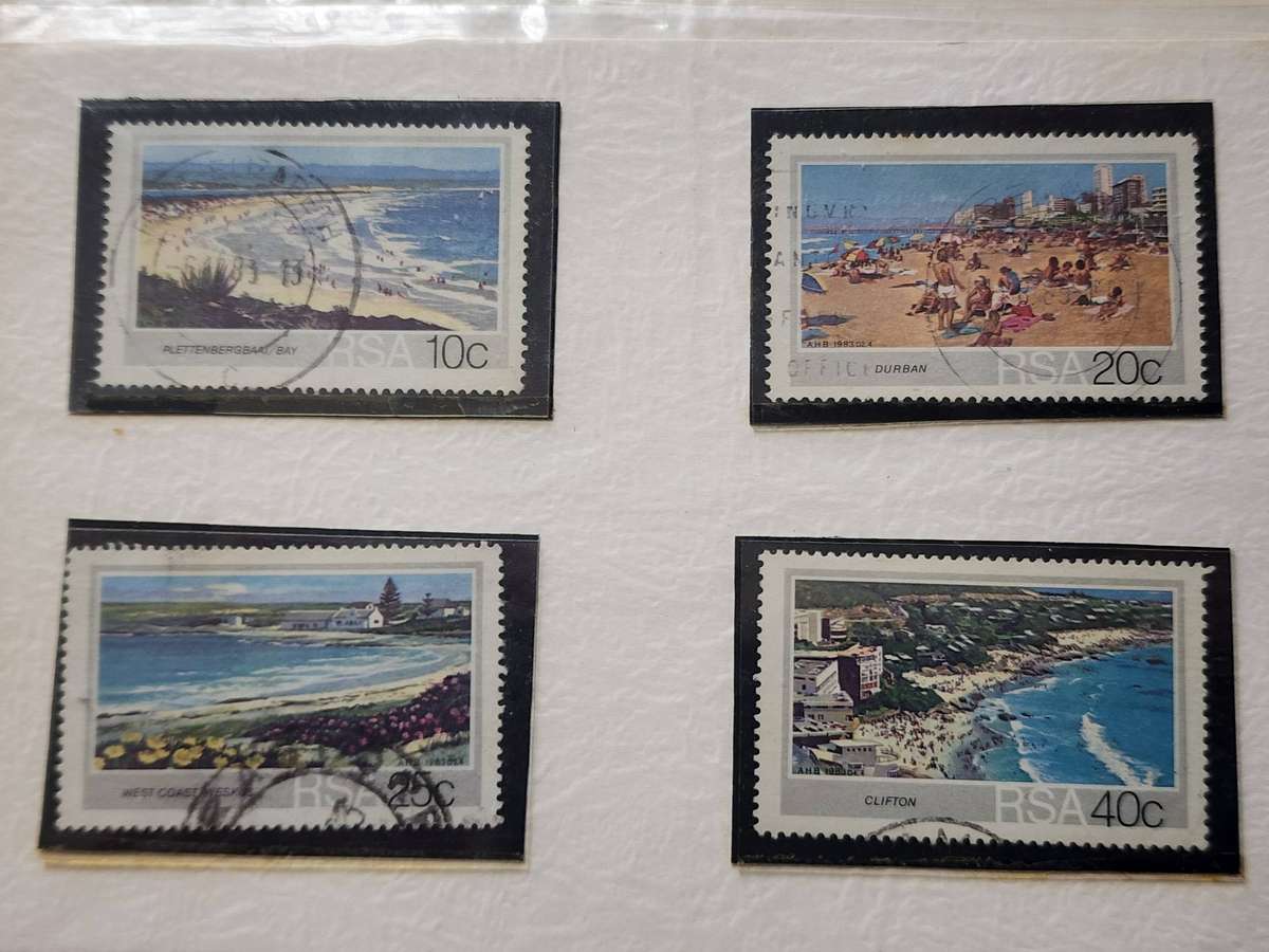 South Africa -Booklet with good used complete sets of commems,  89 stamps in lot!  WOW