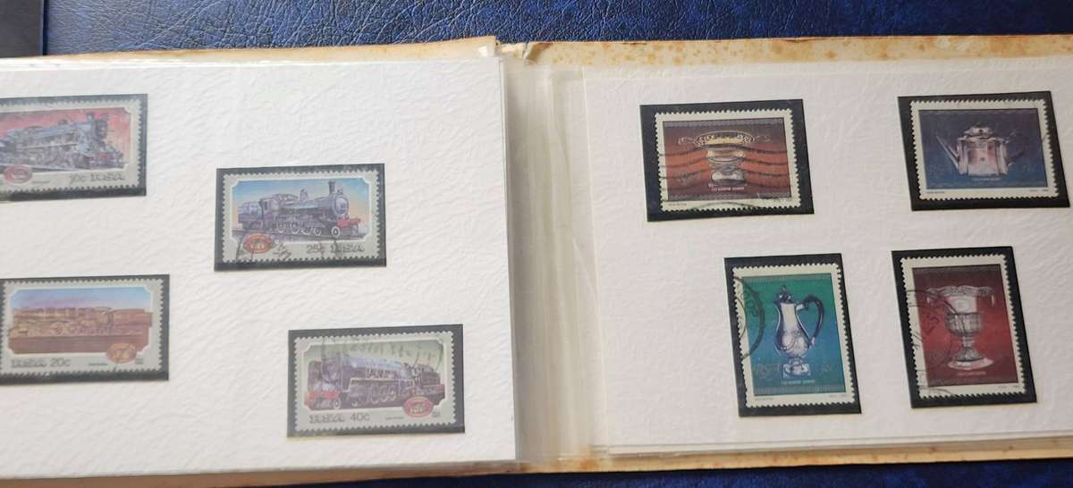 South Africa -Booklet with good used complete sets of commems,  89 stamps in lot!  WOW