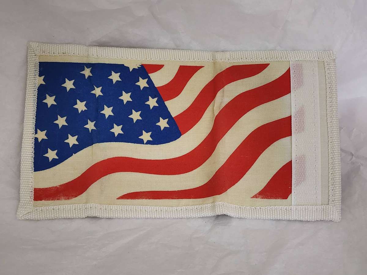 Children's WALLET-designed with the USA FLAG Colors -Suitable for paper and coins- LOVELY novel item