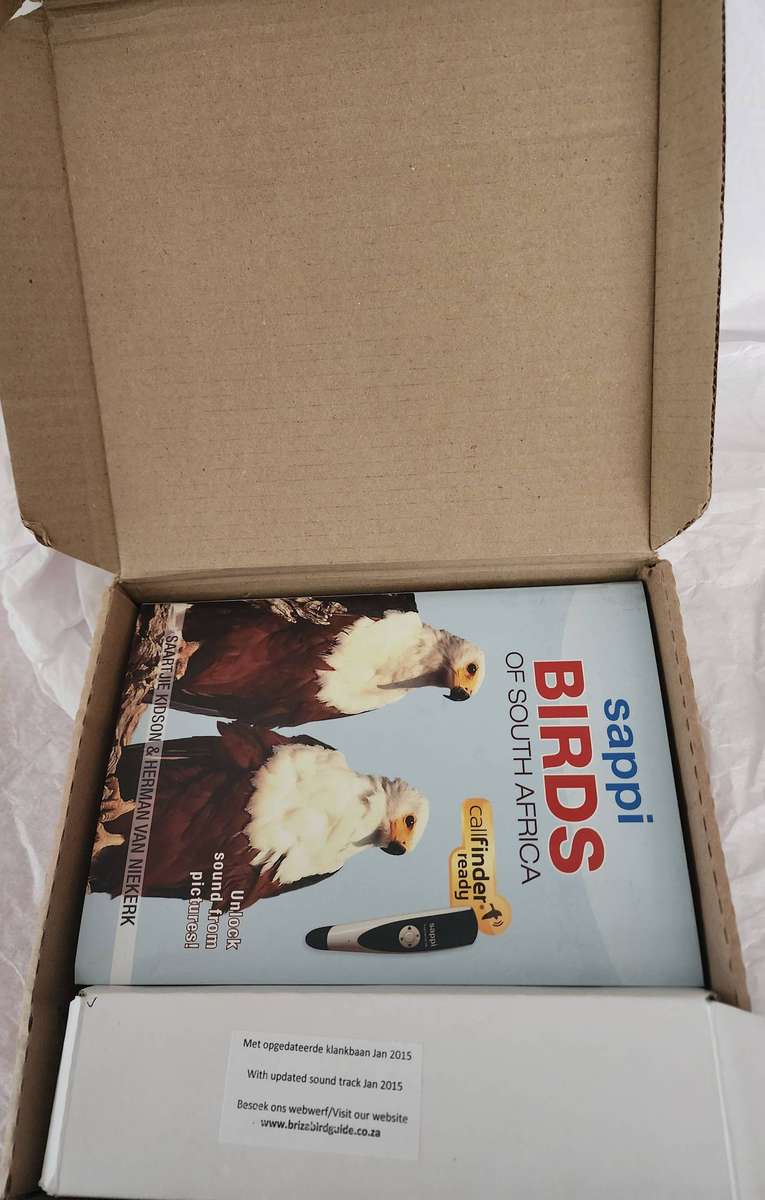 SAPPI BIRD BOOK and "CALL FINDER SET"- brand new BOXED and SUPERB Bird book and Bird CALL SOUND rec