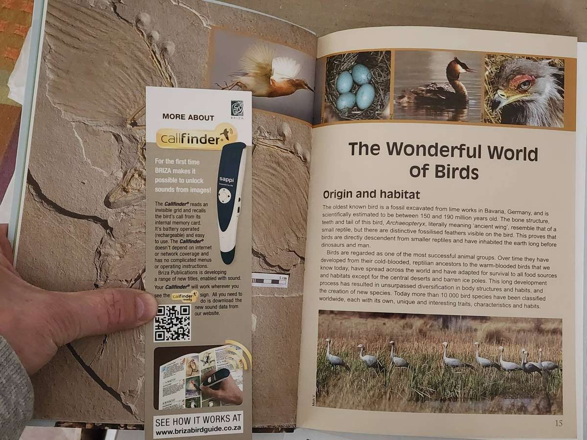 SAPPI BIRD BOOK and "CALL FINDER SET"- brand new BOXED and SUPERB Bird book and Bird CALL SOUND rec