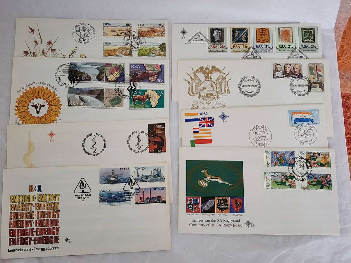FIRST DAY COVER Bundle Job Lot- Fantastic value, lovely thematic featured- 22 incl hi value R5! WOW