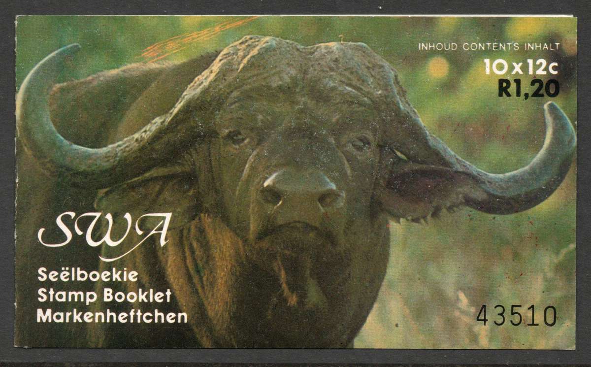 South West Africa 1985 Booklet No. 1 (SACC 458) booklet 43510 complete umm.