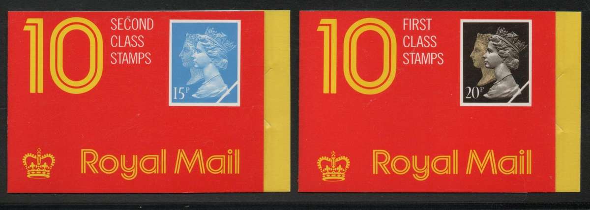Great Britain 1990 2 Booklets £1,50 & £2 unmounted mint. SG JC1 & JD1. Cat £11,75 (2018)