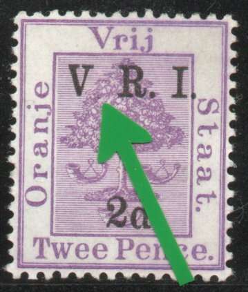 Orange Free State 1900 V.R.I. ovpt 1d & 2d with no stop after "V" mm. SACC 51a & 60c Cat R335 (2025)