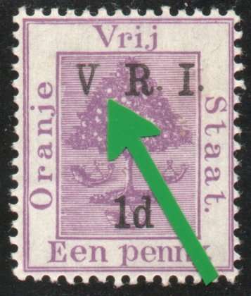 Orange Free State 1900 V.R.I. ovpt 1d & 2d with no stop after "V" mm. SACC 51a & 60c Cat R335 (2025)