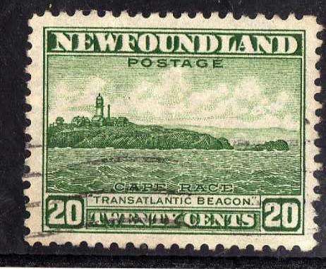 Newfoundland 1941-44 Definitive 40c green perf 12½ fine used. SG 286. Cat £8,50 (2022)
