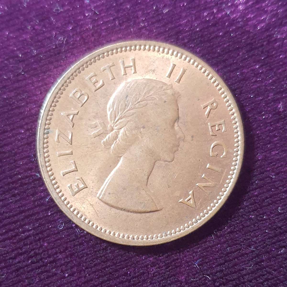 1960 South Africa Half Penny
