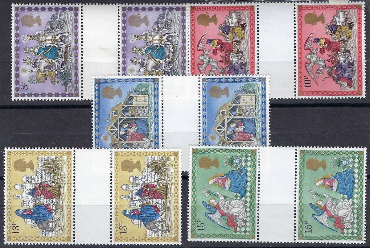 GREAT BRITAIN19798d-15dmmSG 1104-1108christmas  CAT R 840