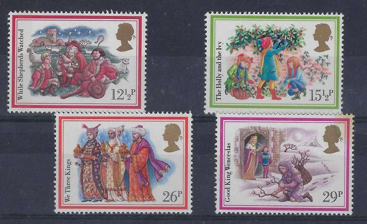 GREAT BRITAIN   198212 1/2d-29   mmSG 1202-1206   christmas carols  CAT R 60
