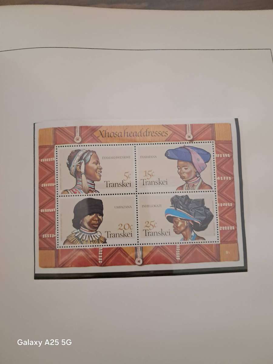 HOMELANDS TBVC states, DAVO album, mint, full sets and mini sheets   CAT GBP 125