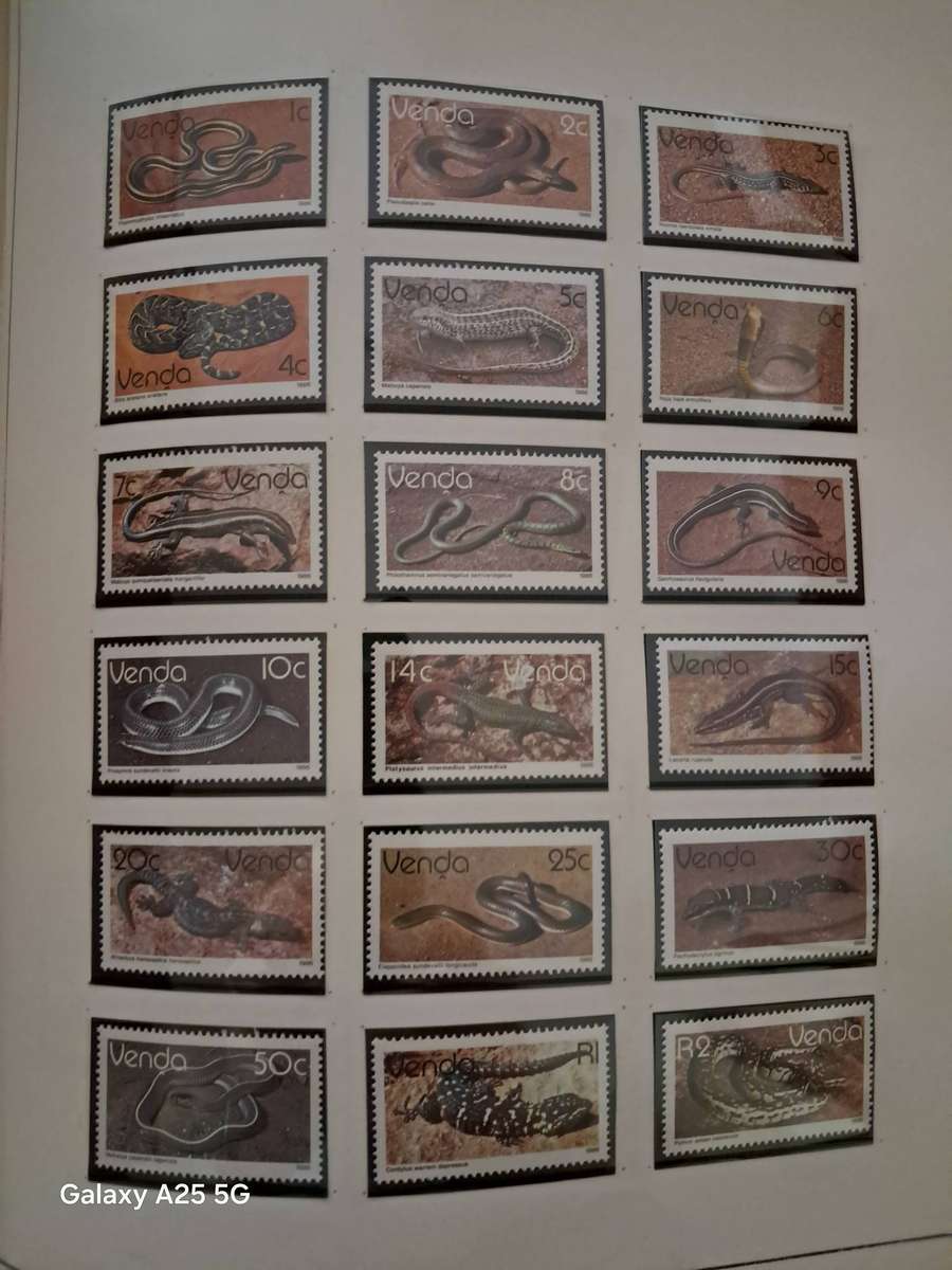 HOMELANDS TBVC states, DAVO album, mint, full sets and mini sheets   CAT GBP 125