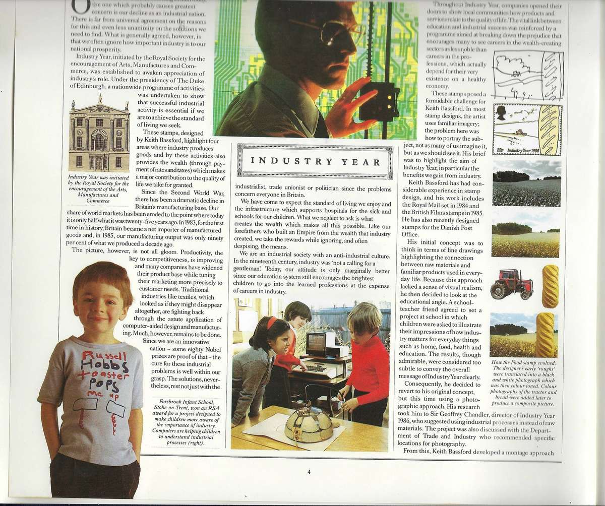 ENGLAND ROYAL MAIL SPECIAL STAMPS 1986 in commemorative hard cover book  mm  CAT R 2000