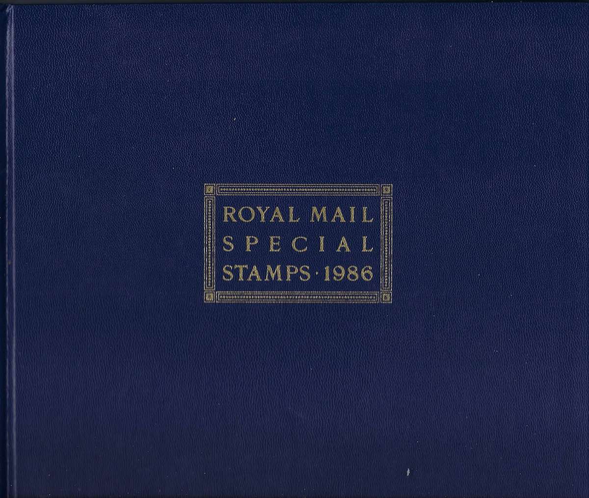ENGLAND ROYAL MAIL SPECIAL STAMPS 1986 in commemorative hard cover book  mm  CAT R 2000