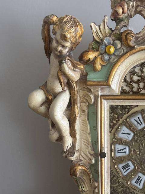 Baroque-style Grandfather Clock