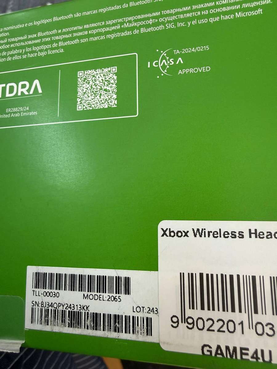 Microsoft Xbox Wireless Gaming Headset 2.0 for Xbox Series X|S & Xbox One  Boxed