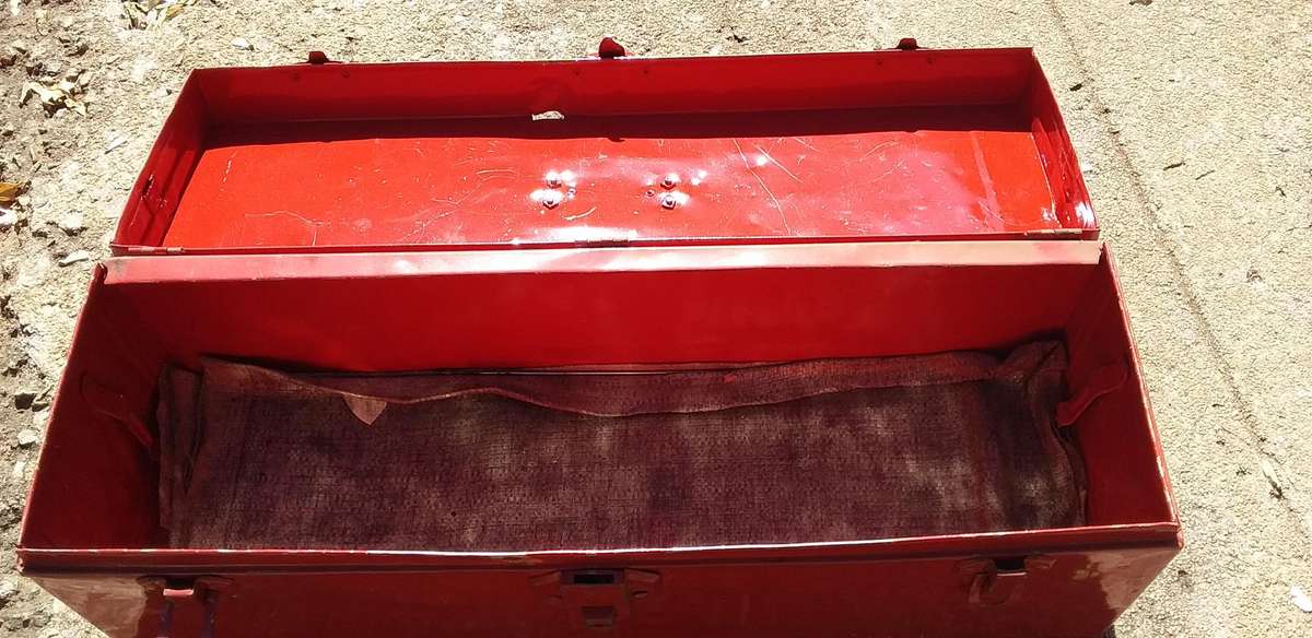 Vintage Red Toolbox
