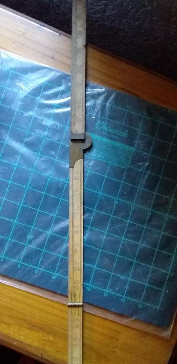 Witco No 202 Made In Denmark Folding Carpenter Ruler