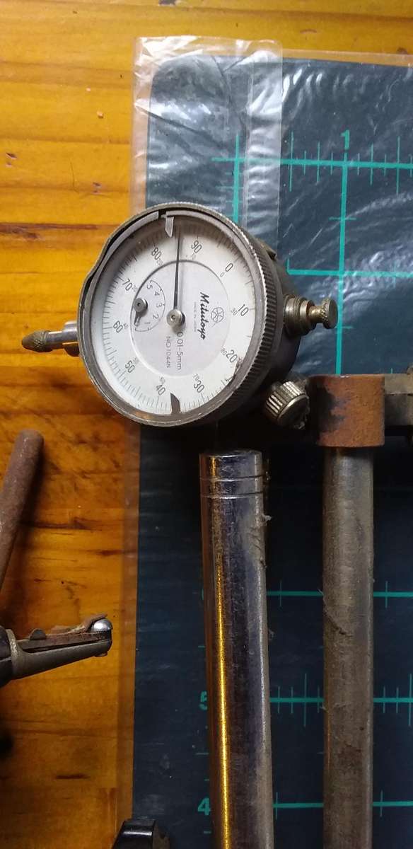 MITUTOYO and Lufkin vintage Indicator/base Sets