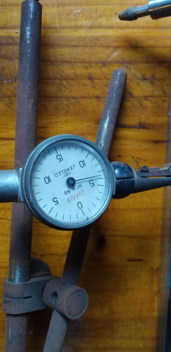 MITUTOYO and Lufkin vintage Indicator/base Sets