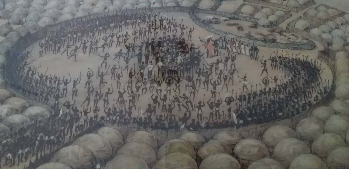 Die Moord Op Piet Retief Print, Con Burton - Framed / Glassed