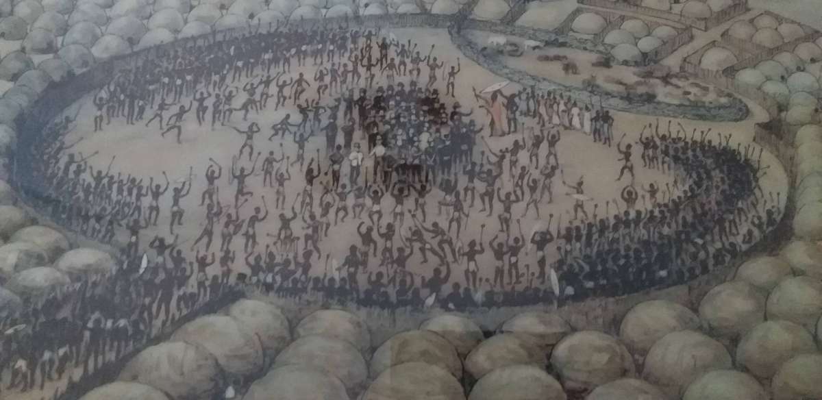 Die Moord Op Piet Retief Print, Con Burton - Framed / Glassed