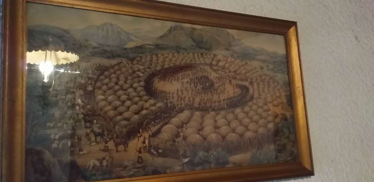 Die Moord Op Piet Retief Print, Con Burton - Framed / Glassed