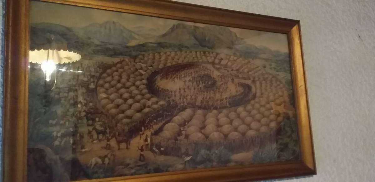 Die Moord Op Piet Retief Print, Con Burton - Framed / Glassed