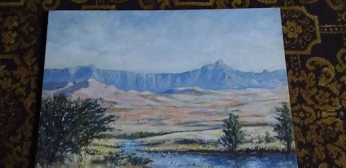 4 x Oil on Boards NO FRAMES