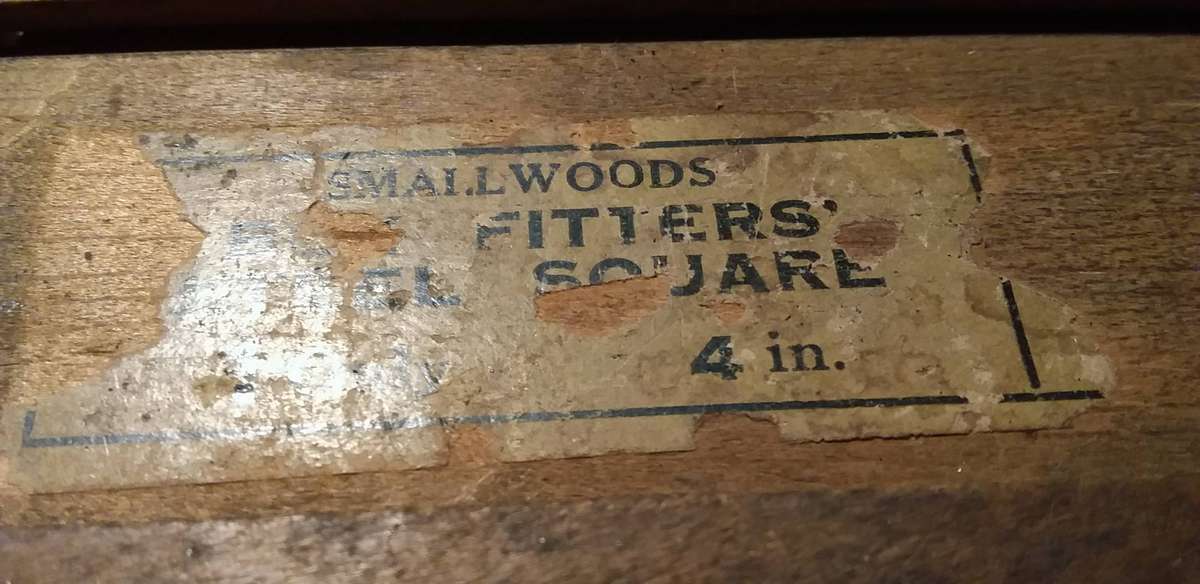 tools I & D Smallwood Makers Birmingham Steel Square