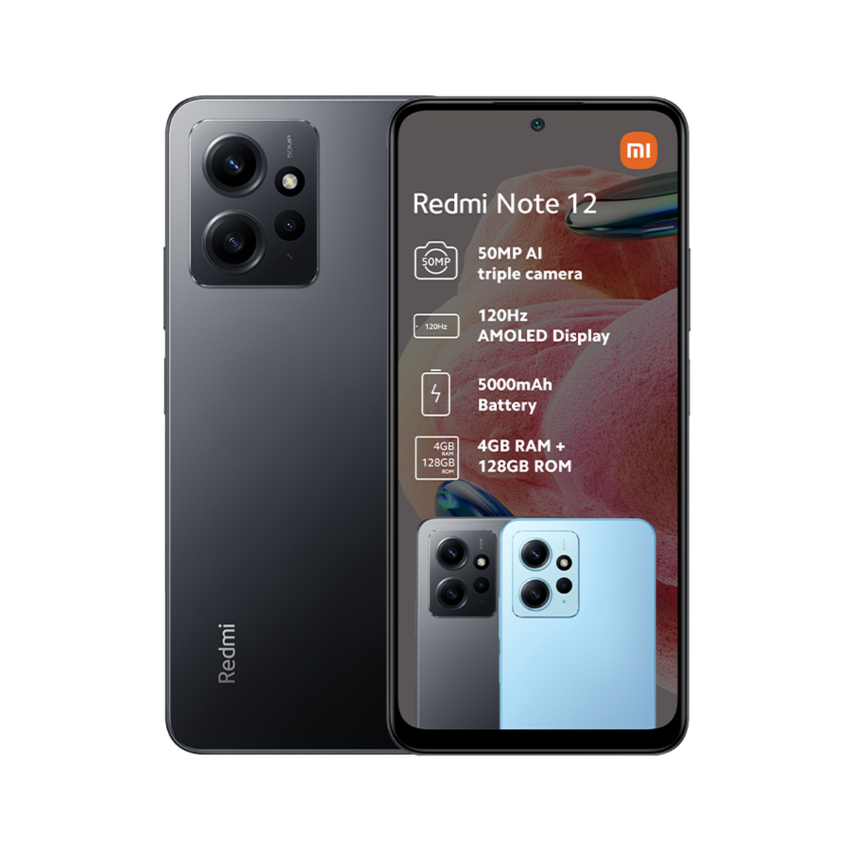 Xiaomi Redmi Note 12 128GB Onyx Grey