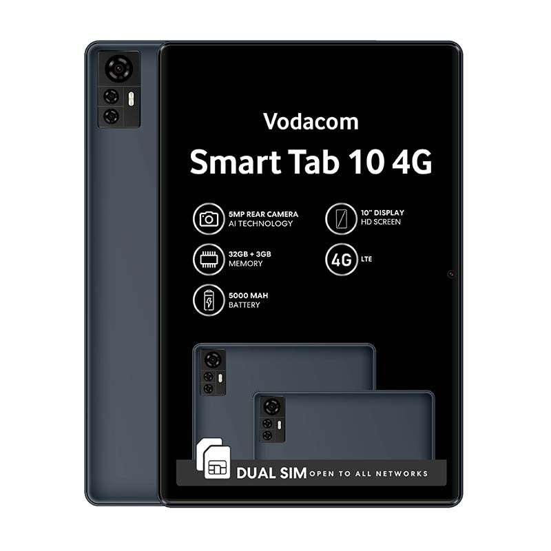 Vodacom Smart Tab 10 4G 32GB - Black