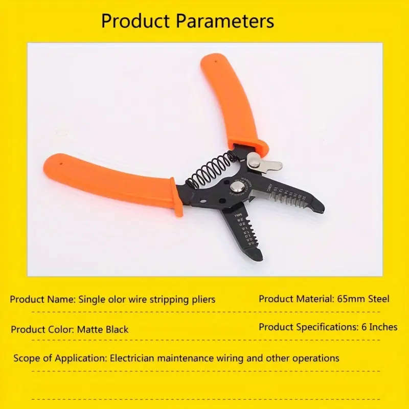 Heavy-Duty Wire Cutter & Stripper