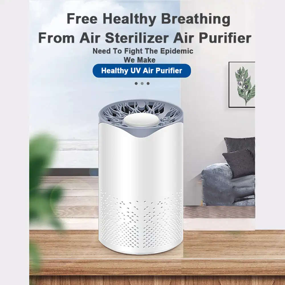 Portable UV Air Purifier & Air Cleaner for Office Home