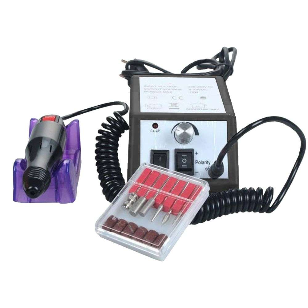 Professional Nail Art Salon Electric Manicure File Nail Drill Machine Kit Set