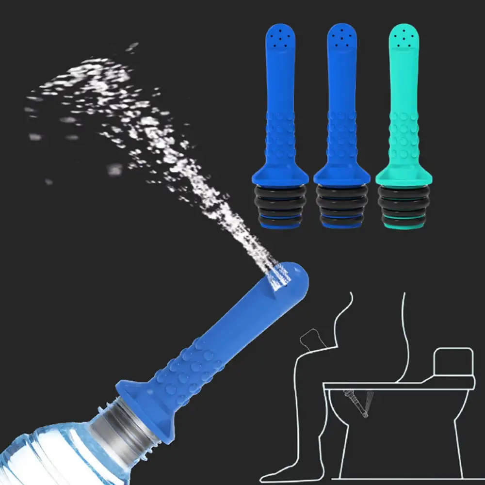 Portable Handheld Travel Bidet Cleaner Hygiene Wash Nozzle [ Pack of 3 ]
