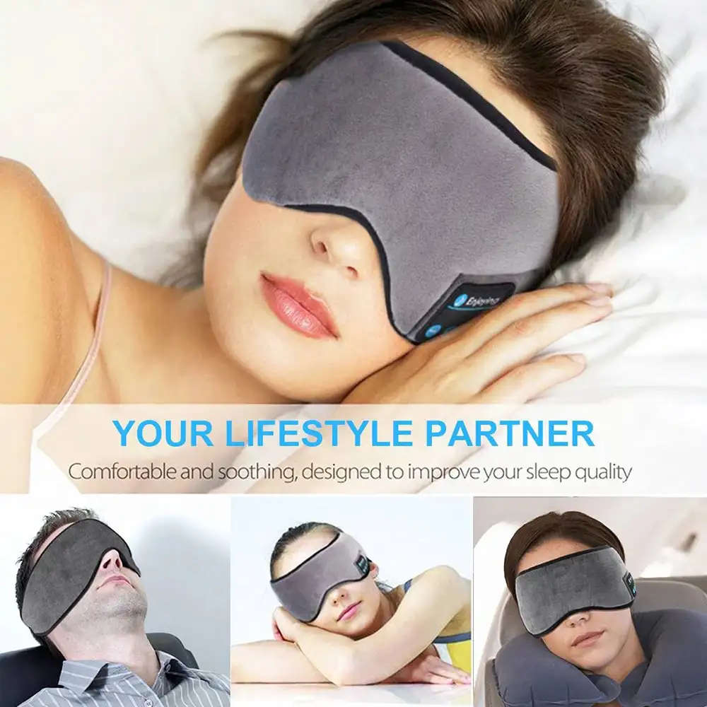 Sleep Headphones Bluetooth Eye Mask with Bluetooth Headphone