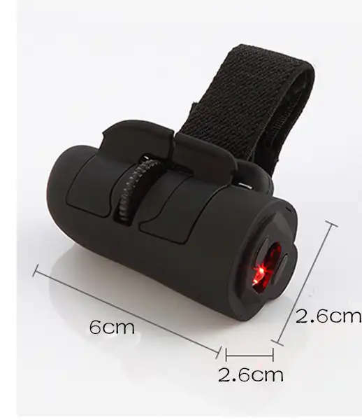 Wireless Finger Ring Optical Mouse  - 2.4G Computer Finger Wireless Mouse in POUCH
