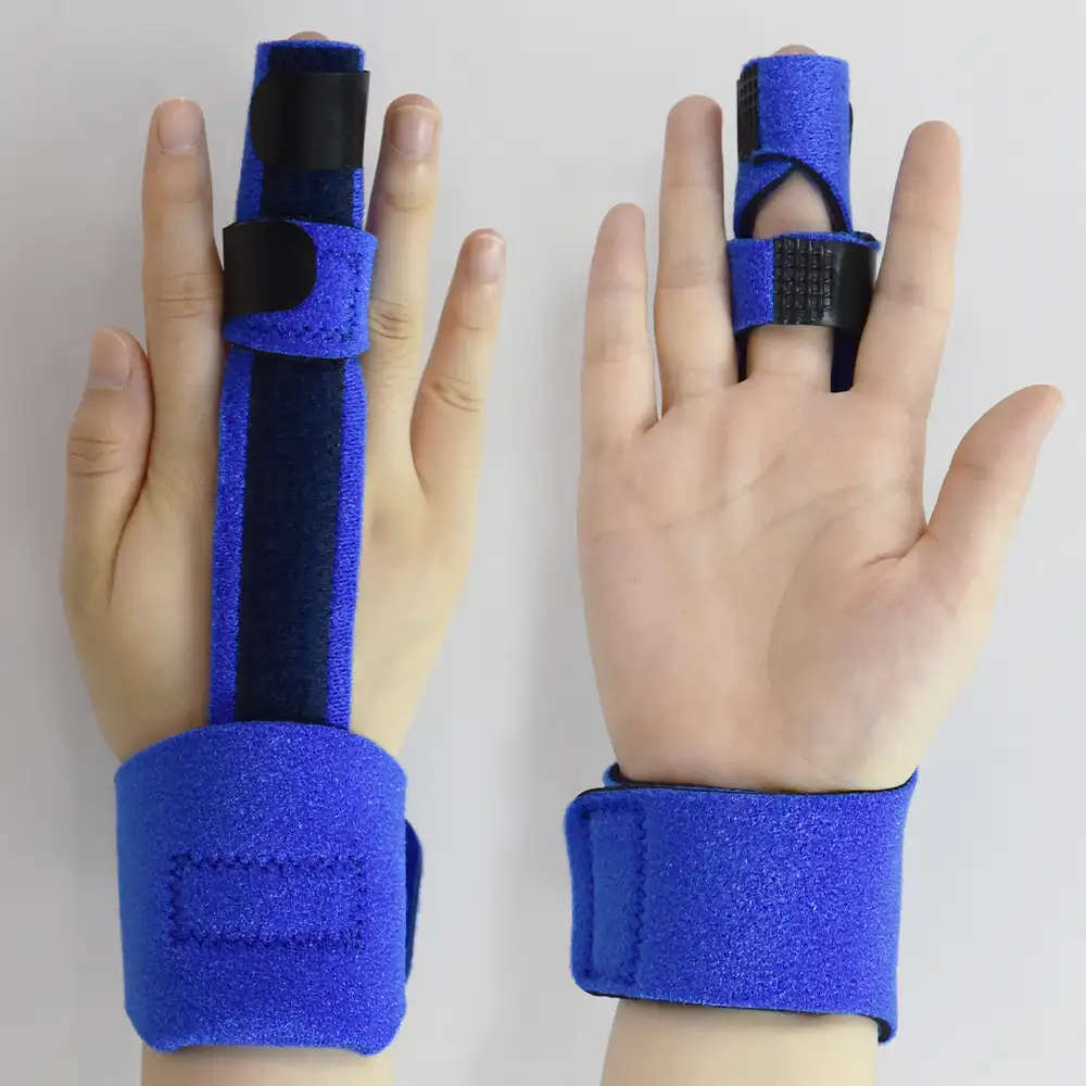 Adjustable Thumb Finger Splint With Built-in Aluminum Bracket
