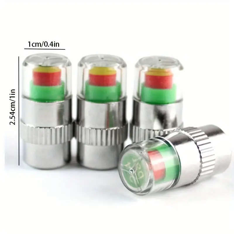 4pcs Car Tire Pressure Gauge Indicator