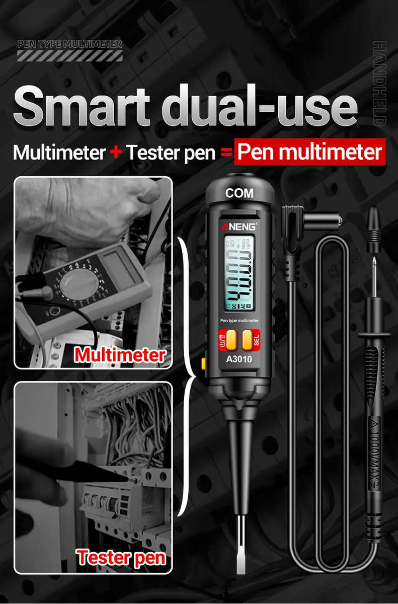 Multi-function Pen Tester Digital Multimeter