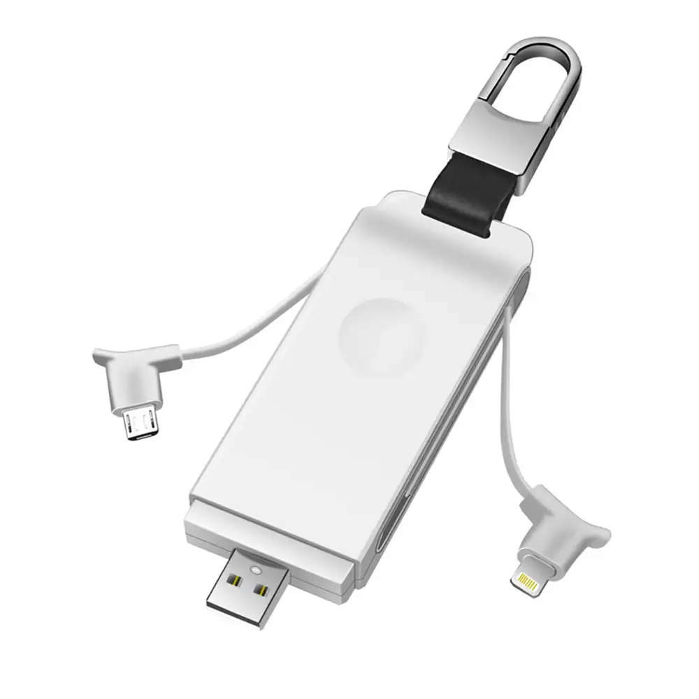 Portable 3-in-1 Wireless Charger for Apple Watch Series