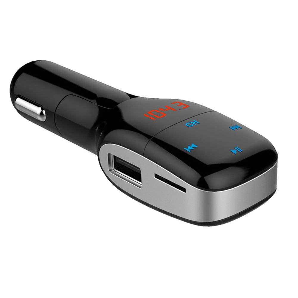 Bluetooth Car Kit MP3 Player Hands-free Call Wireless FM Transmitter