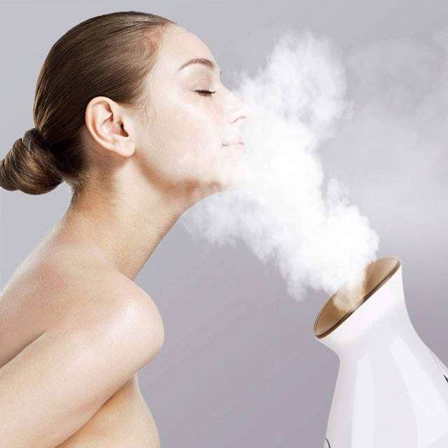 Nano Ionic Warm Mist Facial Steamer - for Facial Deep Cleaning SPA