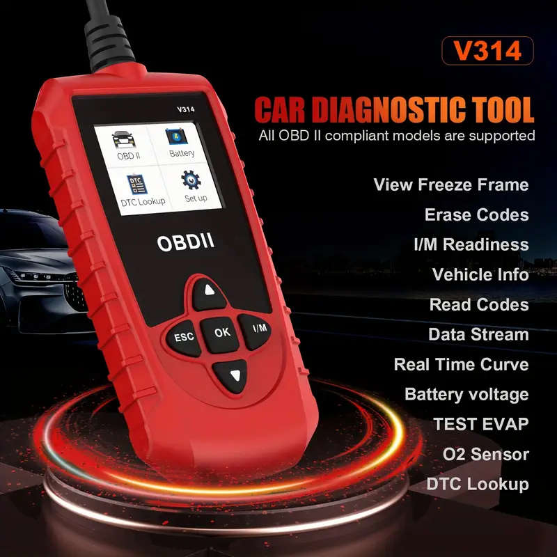 Compact And Exquisite Diagnostic Tool for Car Fault Diagnosis