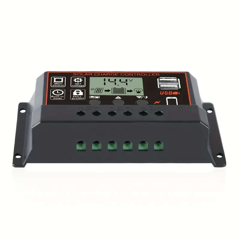 Solar Charge Controller 30A  - Black