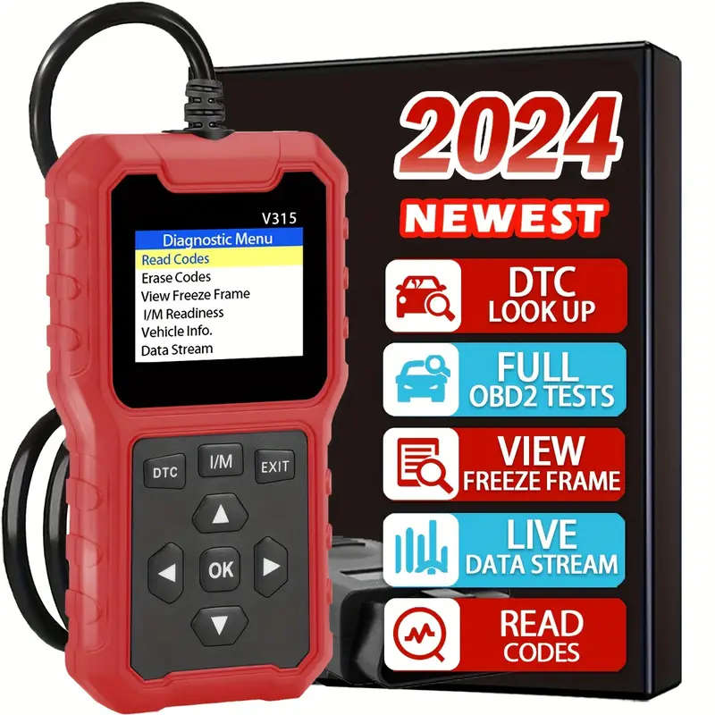 V315 Advanced OBD2 Scanner Diagnostic Tool